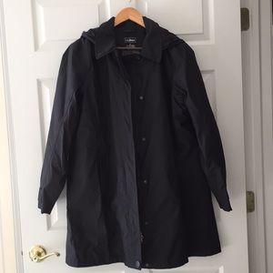 Black weather proof jacket